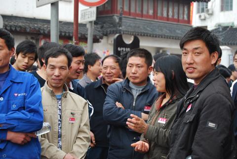 上海滬工閥門廠古鎮(zhèn)朱家角戶外旅游(圖4)