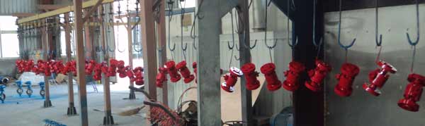 上海滬工閥門廠出口白俄羅斯的鍛鋼球閥產品